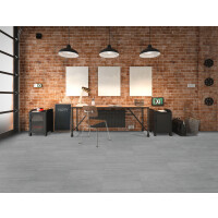 1 Paket (1,9780 m²) Klick-Vinyl SPC Fliese Graz (406×812×4,0 mm) +1,0 mm IXPE-Trittschalldämmung, NS=0,3 mm