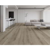 1 Paket (2,9222 m²) Klick-Vinyl EPC Eiche Retro (240×1522×6,0 mm) +1,5 mm IXPE-Trittschalldämmung, NS=0,55 mm