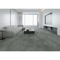 1 Paket (2,9768 m²) Klick-Vinyl EPC SOLID ROCK XL Grey Concrete (610×1220×6,5 mm) +1 mm IXPE Trittschalldämmung, NS=0,55 mm