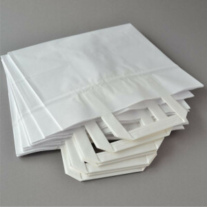 50-1000 Stück Papiertragetaschen (26+17×25...