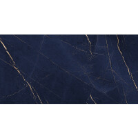 1 Paket (1,44 m²) Fliesen LAPIS BLUE (60 × 120 cm), hochglanz