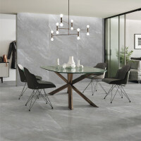 1 Paket (1,44 m²) Fliesen VENEZIA GREY (60 × 120 cm), matt