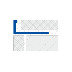 1 Stück Winkel-Abschlussprofil DURAL Classic CL 851 Aluminium eloxiert, H=8 mm, L=250 cm, silber