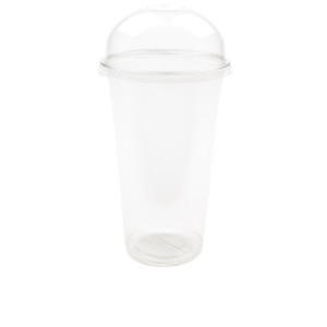 50-800 Stück Smoothie Becher, 0,5 l Domdeckel mit...