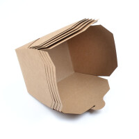 50-200 Stück Noodleboxen (130×107×64 mm), 30 OZ, kraft