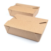 50-150 Stück Noodleboxen (215×160×64 mm), 68 OZ, kraft