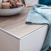 1 Stück Außenecke für Viertelkreisprofil DURAL Durondell DRE 100-SF-Y, Metalldruckguss, gebürstet, silber, H=10 mm