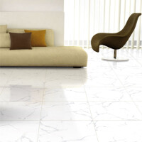 1 Paket (1,44 m²) Fliesen WHITE MARBLE (60 × 60 cm), poliert