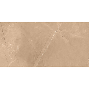 1 Paket (1,44 m²) Fliesen WALL VENEZIA DARK BEIGE SHINY (30 × 60 cm), glänzend