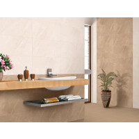 1 Paket (1,44 m²) Fliesen WALL VENEZIA DARK BEIGE SHINY (30 × 60 cm), glänzend