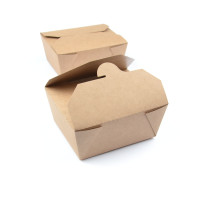 100 Stück Noodleboxen (130×107×64 mm), 30 OZ, kraft