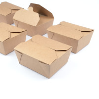 100 Stück Noodleboxen (130×107×64 mm), 30 OZ, kraft