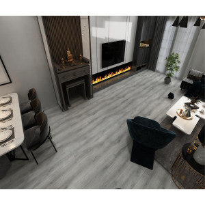 1 Paket (2,233 m²) SPC Klick-Vinyl EUROSPC FLOORING 1SPC106 (1220 × 183 mm), 5,5 mm