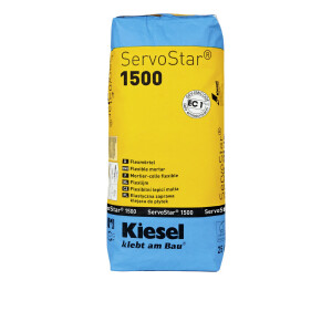 1 Sack Flexmörtel KIESEL ServoStar® 1500, innen...