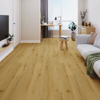 1 Paket (2,6352 m²) Klick-Vinyl SPC Eiche Natur...