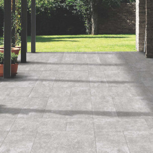 1 Paket (0,72 m²) Terrassenplatten BREMEN GREY (60...