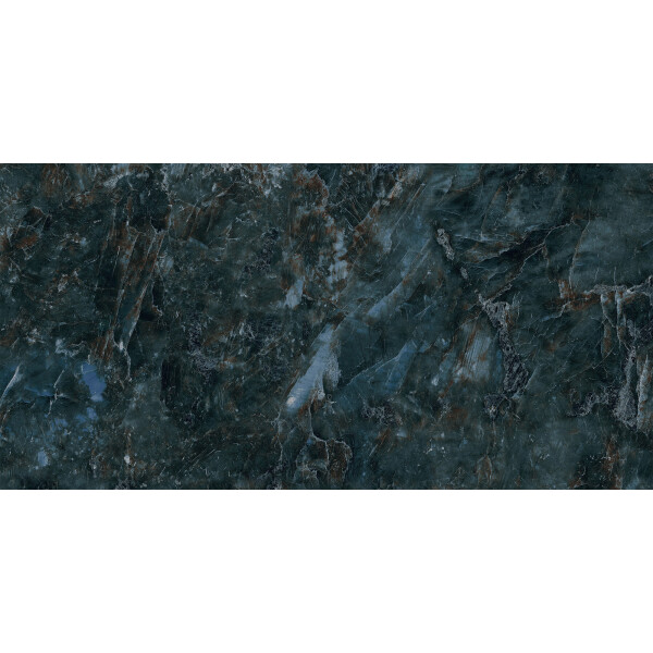 1 Paket (1,44 m²) Fliesen BLUE STONE (60 × 120 cm), hochglanz