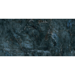 1 Paket (1,44 m²) Fliesen BLUE STONE (60 × 120 cm), hochglanz