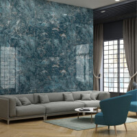 1 Paket (1,44 m²) Fliesen BLUE STONE (60 × 120 cm), hochglanz