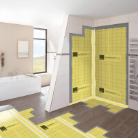 1 Stück DURAL Dichtmanschette DURABASE ET-S FM 150 (150 × 150 mm), gelb