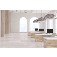 1 Paket (2,88 m²) Slab Fliesen LEO GREY (120 × 240 cm), poliert