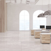 1 Paket (2,88 m²) Slab Fliesen LEO GREY (120 × 240 cm), poliert