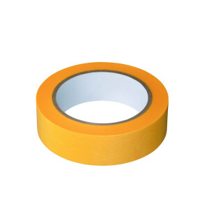 1 Rolle Abklebeband Washi Gold (Breite 30 mm), 50 m, gelb