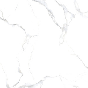 1 Paket (1,44 m²) Fliesen WHITE MARBLE (60 × 60 cm), matt