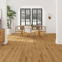 1 Paket (1,3969 m²) Klick-Vinyl SPC Eiche Forset...