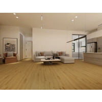 1 Paket (4,130 m²) Klebe-Vinyl Dryback LVT Oak Rustic Natural (187×1227×2,0 mm), NS=0,3 mm