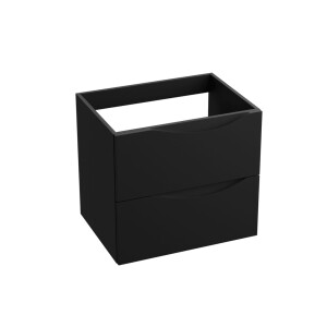 Waschbeckenunterschrank KOLORADO BLACK 600 mit 2...