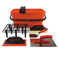 1 Set (7-teilig) Fliesen-Waschset SOLID, professional, 20...