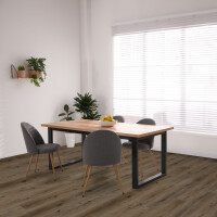 1 Paket (2,6352 m²) Klick-Vinyl SPC Eiche Paris...