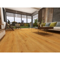 1 Paket (2,6352 m²) Klick-Vinyl SPC Eiche Pure (180×1220×3,5 mm), ohne Trittschalldämmung, NS=0,3 mm