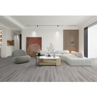 1 Paket (2,2350 m²) Klick-Vinyl SPC Eiche Prag (229×1220×4,0 mm), ohne Trittschalldämmung, NS=0,3 mm
