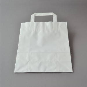 100 Stück Papiertragetaschen (22+10×28 cm),...