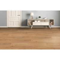 1 Paket (2,6352 m²) Klick-Vinyl SPC Eiche Palermo (180×1220×3,5 mm), ohne Trittschalldämmung, NS=0,3 mm