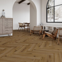 1 Paket (1,5625 m²) Fischgrät Klick-Vinyl SPC...