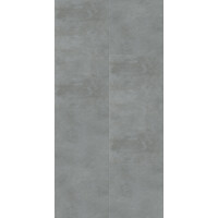 1 Paket (2,9768 m²) Klick-Vinyl PVC SOLID ROCK XXL Grey Concrete (610×1220×6,5 mm) +2 mm IXPE-Trittschalldämmung, NS=0,55 mm