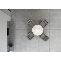 1 Paket (2,88 m²) Fliesen ARK SILVER (120 × 120 cm), matt