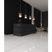 1 Paket (2,88 m²) Fliesen VENATO ONICE BEIGE (120 × 120 cm), full lapatto