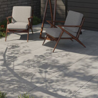 1 Paket (1,44 m²) Terrassenplatten LUNA COOL GREY...