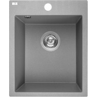 Einbauspüle CHICHI aus Granit (39 × 48 cm), 1 Bec