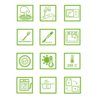 Einbauspüle TAU aus Granit (50 × 57 cm), 1 Becken