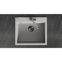 Einbauspüle TAU aus Granit (57 × 50 cm), 1 Becken