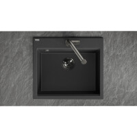 Einbauspüle TAU aus Granit (57 × 50 cm), 1 Becken