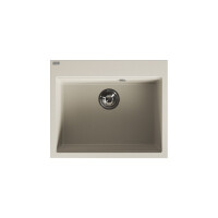 Einbauspüle TAU aus Granit (60 × 50 cm), 1 Becken