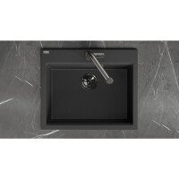 Einbauspüle TAU aus Granit (60 × 50 cm), 1 Becken