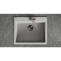 Einbauspüle TAU aus Granit (60 × 50 cm), 1 Becken