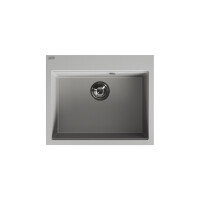 Einbauspüle TAU aus Granit (60 × 50 cm), 1 Becken